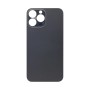 Apple iPhone 13 Pro Max - Back Glass Large Hole Black Graphite OEM with Logo