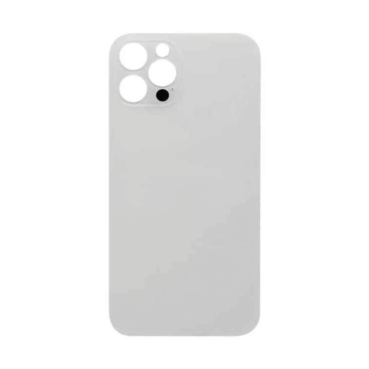 Apple iPhone 12 Pro - Battery Cover Large Hole White OEM with Logo