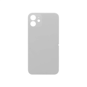 Apple iPhone 12 - Battery Cover Large Hole White OEM with Logo