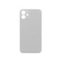 Apple iPhone 12 - Battery Cover Large Hole White OEM with Logo
