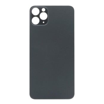 Apple iPhone 11 Pro Max - Battery Cover Large Hole Black OEM with Logo