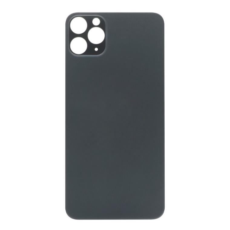 Apple iPhone 11 Pro Max - Battery Cover Large Hole Black OEM with Logo
