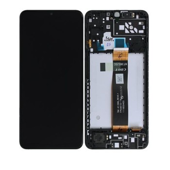 Samsung A047F Galaxy A04s - LCD Touch Black with Frame CDOT FLEX Original GH82-29806A Service Pack