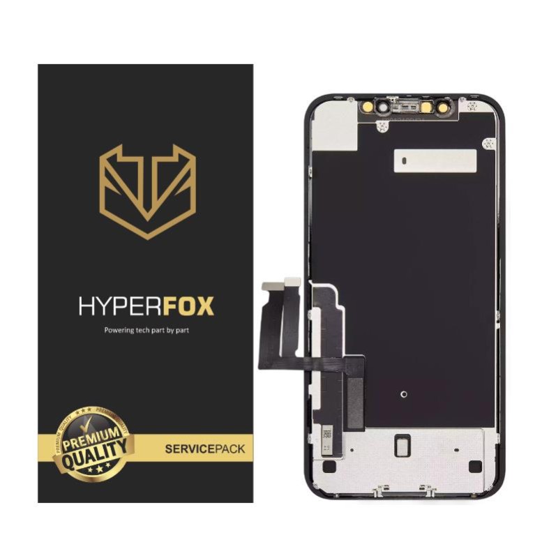 Apple iPhone XR - HYPERFOX LCD Incell Touch Black (1 χρόνο εγγύηση)