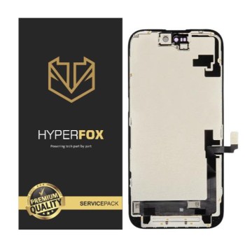 Apple iPhone 16 - HYPERFOX SOFT OLED LCD Touch Black (1 χρόνο εγγύηση)