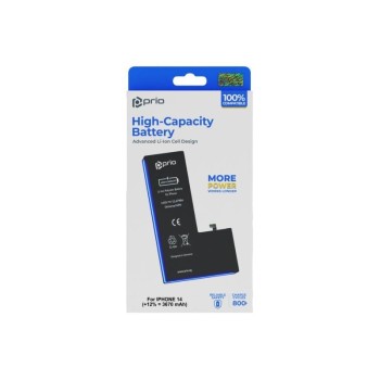 Apple iPhone 14 - Prio High Capacity Battery Li-Poly 3670mAh