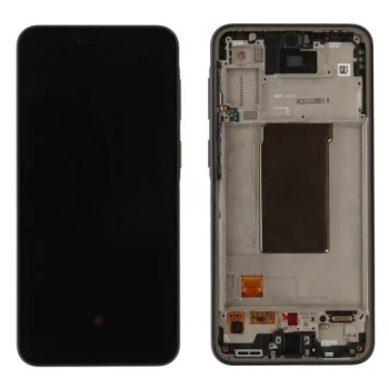 Samsung A376 Galaxy A37 5G - LCD Touch Black Charcoal with Frame Original GH82-39232A Service Pack