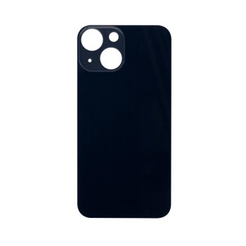 Apple iPhone 13 Mini - Back Glass Large Hole Midnight Black OEM with Logo