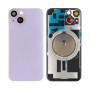Apple iPhone 14 - Back Glass Large Hole + Lens + Magsafe Purple OEM with Logo