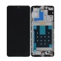 Samsung M556B Galaxy M55 5G - LCD Touch Black with Frame + Sup Board Original GH83-10470A Service Pack