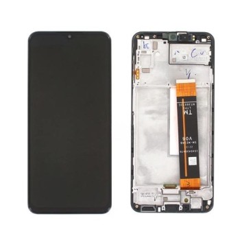 Samsung M236B Galaxy M23 5G - LCD Touch Black with Frame Original GH82-28487A Service Pack