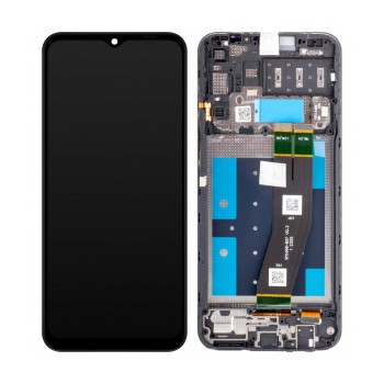 Samsung A145P/A145R Galaxy A14 4G - LCD Touch Black with Frame Original GH81-23540A/23541A Service Pack