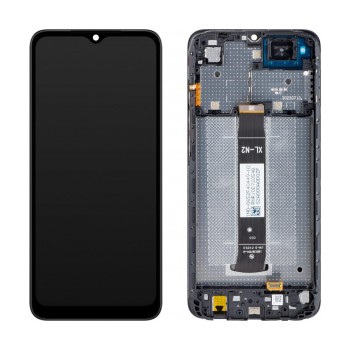 Xiaomi Redmi A2 / Redmi A2+ - LCD Touch with Frame Black Original 560001C3S200 Service Pack