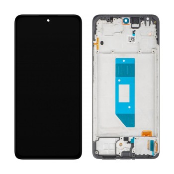 Xiaomi Redmi Note 14 4G EU Version - LCD Touch Black with Frame Original 56000700O7E00 Service Pack