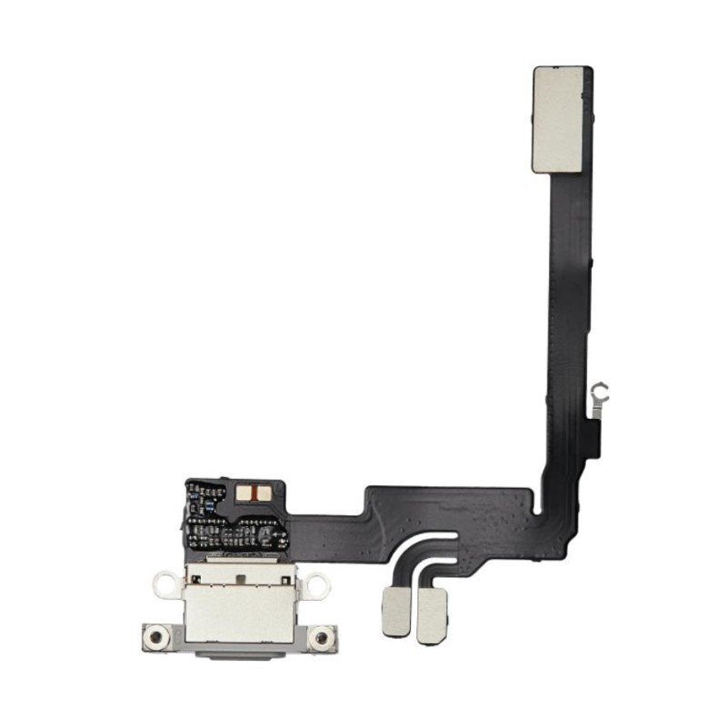 Apple iPhone 16 Pro - Charging Port Flex Cable White Titanium OEM
