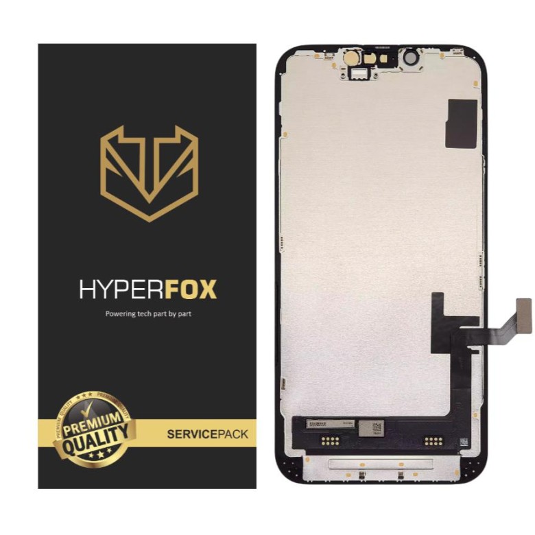 Apple iPhone 14 - HYPERFOX SOFT OLED LCD Touch Black (1 χρόνο εγγύηση)