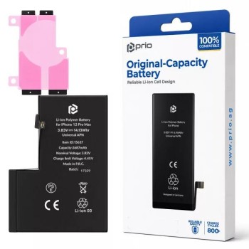 Apple iPhone 12 Pro Max - Prio Battery Li-Poly 3687mAh