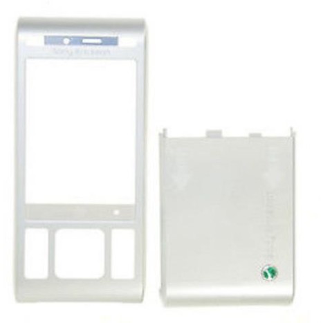 SONY-ERICSSON C905 - Α cover + battery cover Silver Original