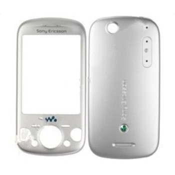 SONY-ERICSSON Zylo - Front + Battery cover Silver Original