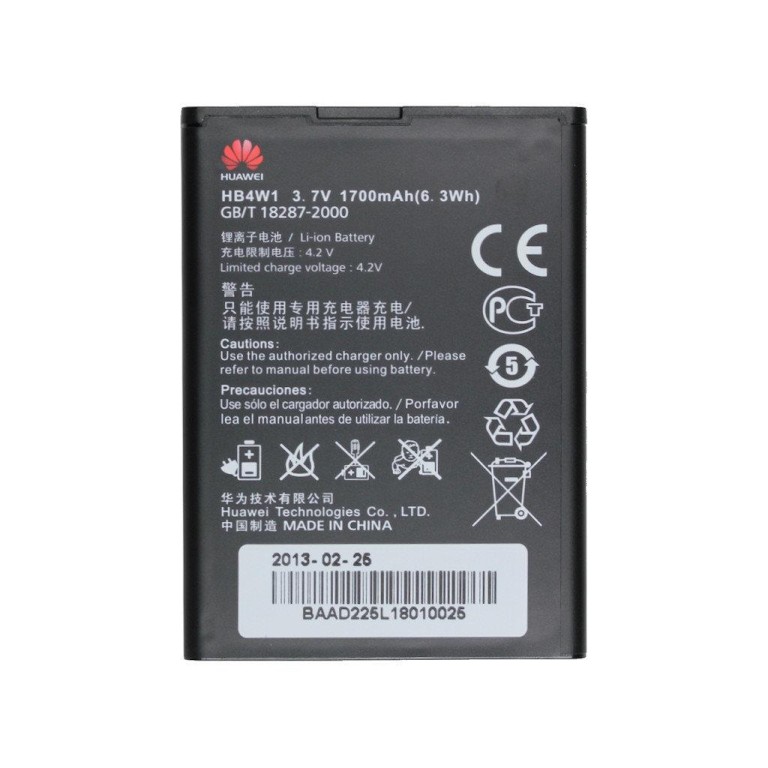 Huawei Ascend G510 - Original Battery Li-Pol 1700mAh HB4W1H Bulk