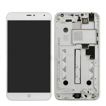 Meizu MX4 - LCD + Frame + Touch White Original