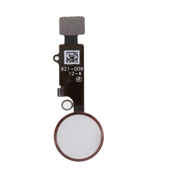 Κεντρικό Πλήκτρο Home Button  Fingerprint Flex iPhone 7 Rose Gold