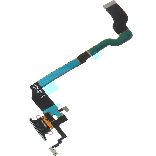 Βάση φόρτισης Charging Port Connector iPhone X Black
