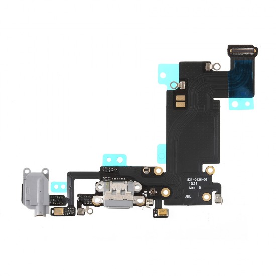 Βάση φόρτισης Charging Port Connector iPhone 6s Plus Dark Grey Βάση φόρτισης Charging Port Connector iPhone 6s Plus Dark Grey