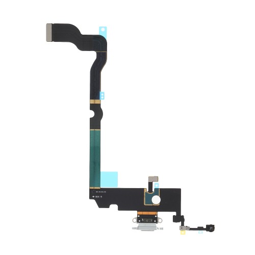 Καλωδιοταινία με Θύρα Φόρτισης Λευκό (iPhone XS Max)