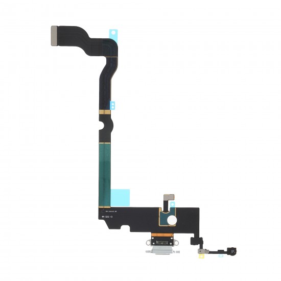 Καλωδιοταινία με Θύρα Φόρτισης Λευκό (iPhone XS Max)