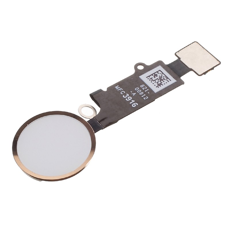 Κεντρικό Πλήκτρο Home Button Flex iPhone 7 Gold