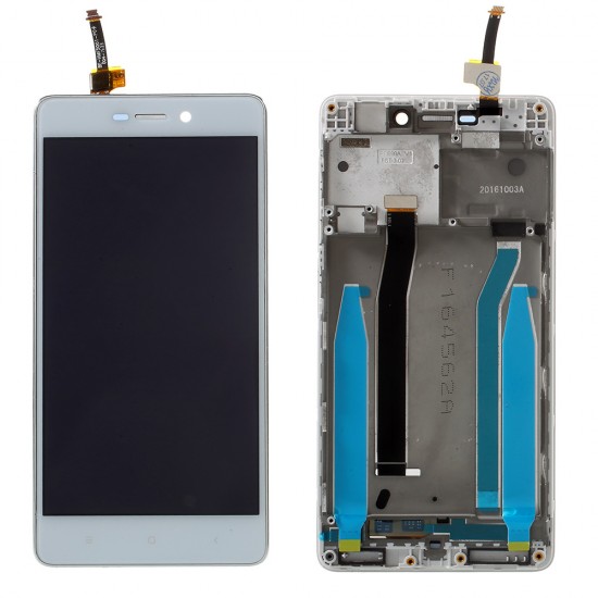 Οθόνη με μηχανισμό αφής και Πλαίσιο LCD SCREEN Xiaomi Redmi 3s White Οθόνη με μηχανισμό αφής και Πλαίσιο LCD SCREEN Xiaomi Redmi 3s White
