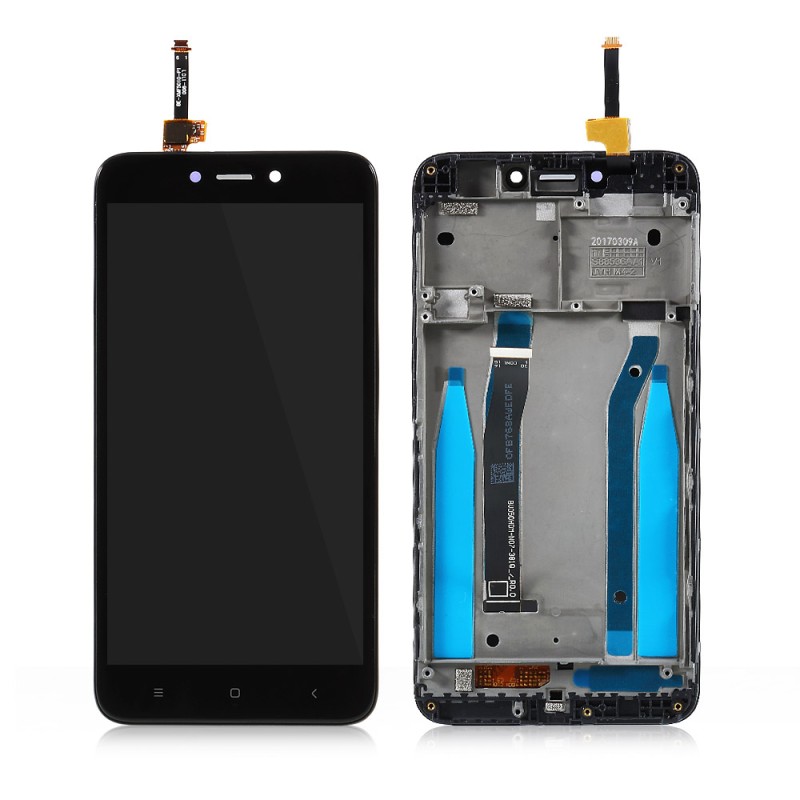 Οθόνη με μηχανισμό αφής και Πλαίσιο LCD SCREEN Xiaomi Redmi 4x Black