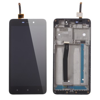 Οθόνη με μηχανισμό αφής και Πλαίσιο LCD SCREEN Xiaomi Redmi 4a Black