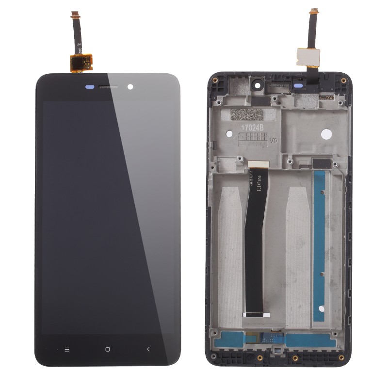 Οθόνη με μηχανισμό αφής και Πλαίσιο LCD SCREEN Xiaomi Redmi 4a Black