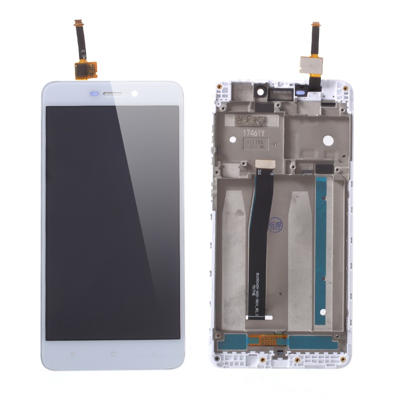 Οθόνη με μηχανισμό αφής και Πλαίσιο LCD SCREEN Xiaomi Redmi 4a White