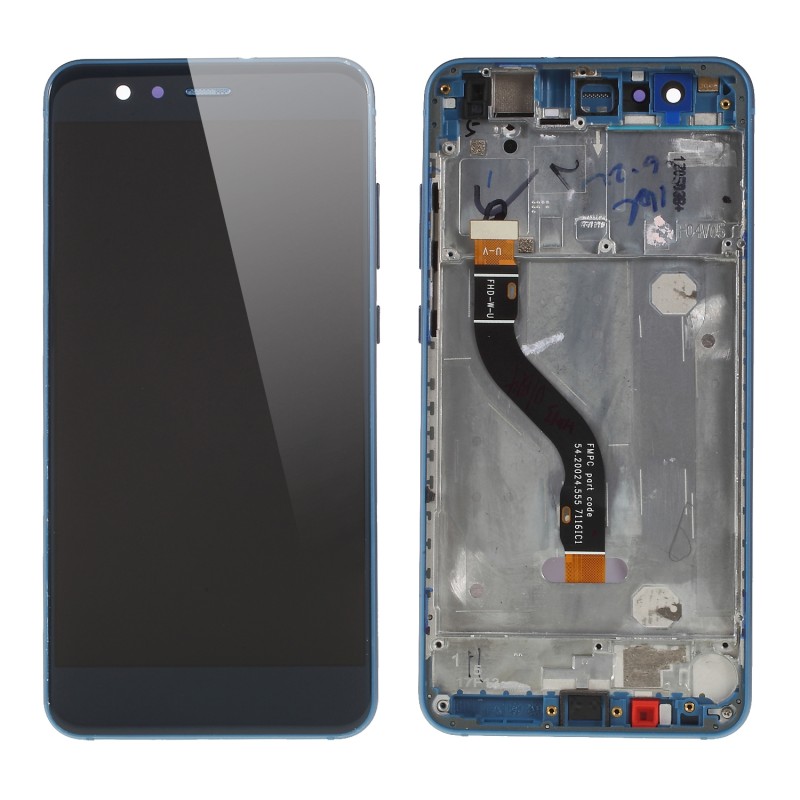 Οθόνη με μηχανισμό αφής και Πλαίσιο LCD SCREEN Huawei P10 Lite Blue