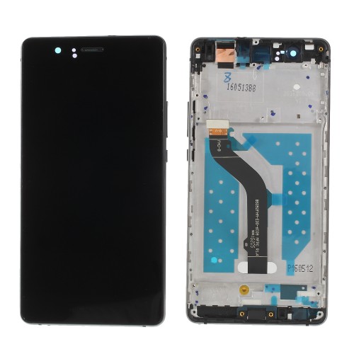 Οθόνη με μηχανισμό αφής και Πλαίσιο LCD SCREEN Huawei P9 Lite 2016 Black
