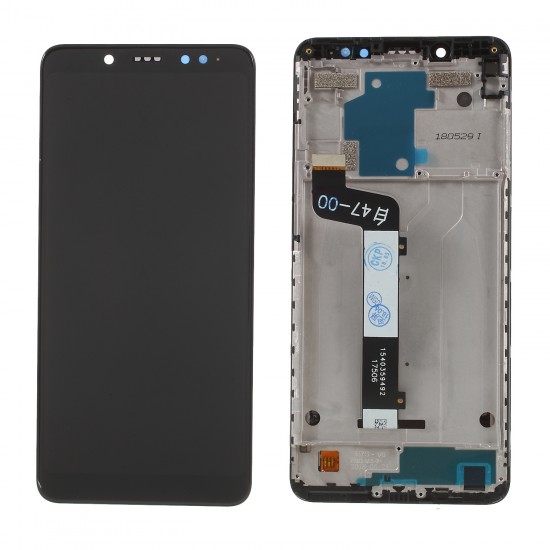 Οθόνη με μηχανισμό αφής και Πλαίσιο LCD SCREEN Xiaomi Redmi Note 5 Black Οθόνη με μηχανισμό αφής και Πλαίσιο LCD SCREEN Xiaomi Redmi Note 5 Black