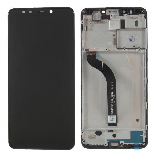 Οθόνη με μηχανισμό αφής με Πλαίσιο Frame LCD SCREEN Xiaomi Redmi 5 Black Οθόνη με μηχανισμό αφής με Πλαίσιο Frame LCD SCREEN Xiaomi Redmi 5 Black