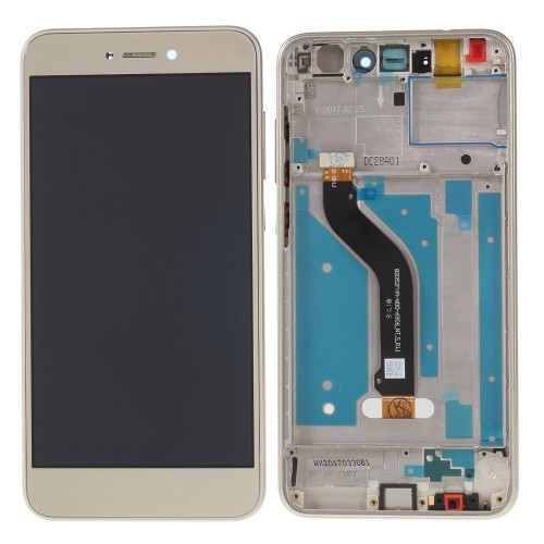 Οθόνη με μηχανισμό αφής και Πλαίσιο LCD SCREEN Huawei Honor 8 Lite Gold