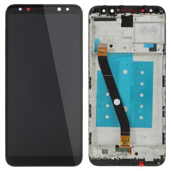 Οθόνη με μηχανισμό αφής και Πλαίσιο LCD SCREEN Huawei Mate 10 Lite Black