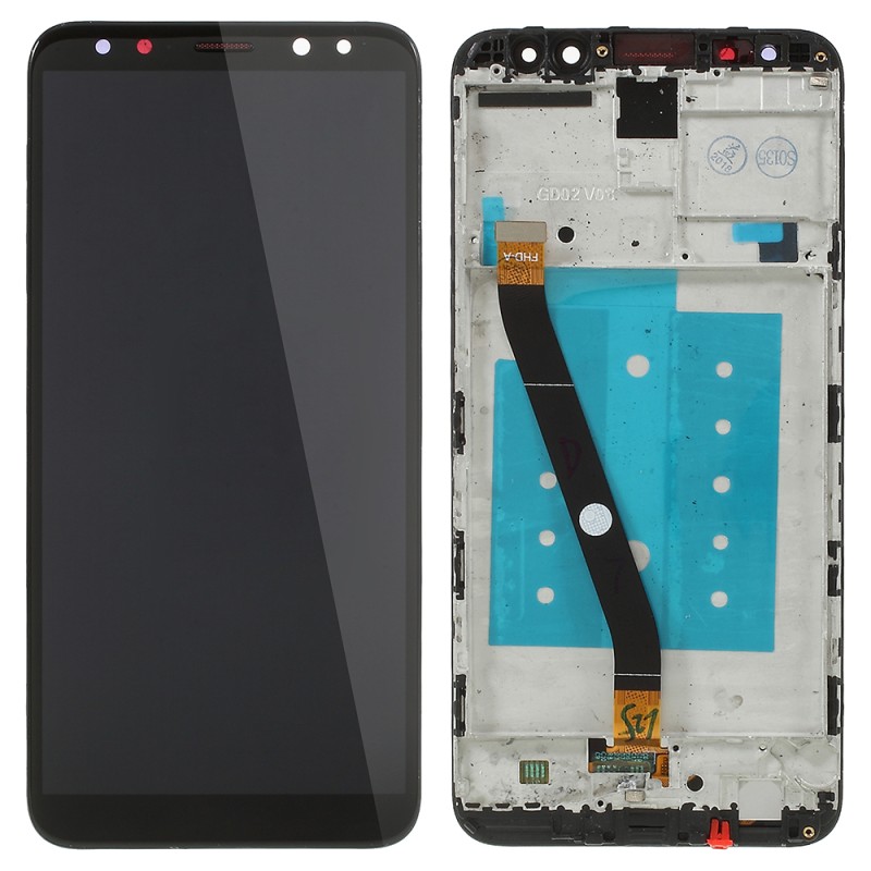 Οθόνη με μηχανισμό αφής και Πλαίσιο LCD SCREEN Huawei Mate 10 Lite Black