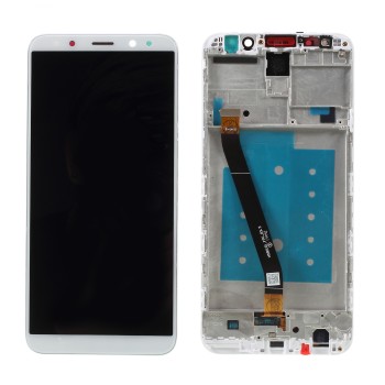 Οθόνη με μηχανισμό αφής και Πλαίσιο LCD SCREEN Huawei Mate 10 Lite White