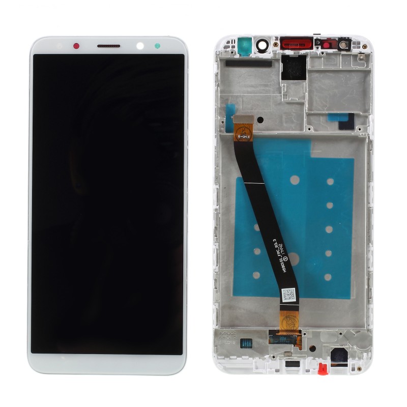 Οθόνη με μηχανισμό αφής και Πλαίσιο LCD SCREEN Huawei Mate 10 Lite White