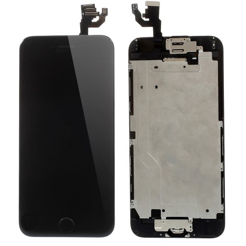 Οθόνη με μηχανισμό αφής και Πλαίσιο LCD SCREEN iPhone 6 Black