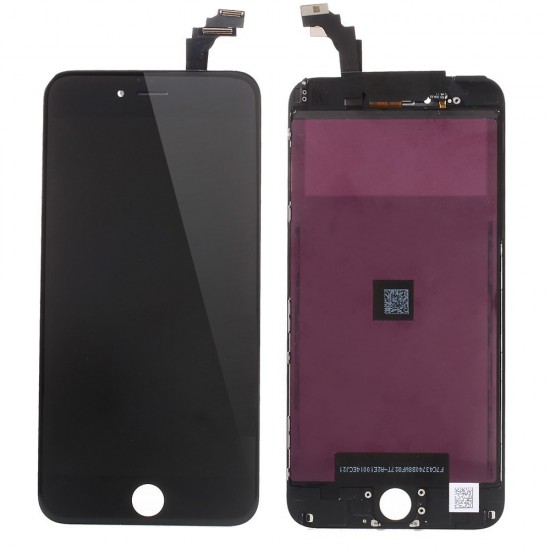 Οθόνη με μηχανισμό αφής και Πλαίσιο LCD SCREEN iPhone 6 Plus Black