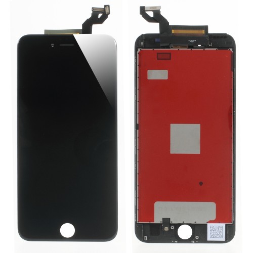 Οθόνη με μηχανισμό αφής και Πλαίσιο LCD SCREEN iPhone 6s Plus Black