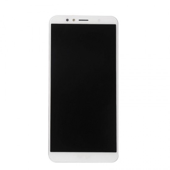 Οθόνη με μηχανισμό αφής και Πλαίσιο LCD SCREEN Huawei Y6 2018 White Οθόνη με μηχανισμό αφής και Πλαίσιο LCD SCREEN Huawei Y6 2018 White