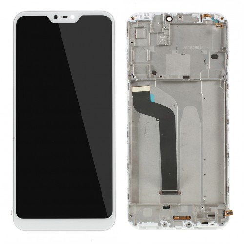 Οθόνη με μηχανισμό αφής και Πλαίσιο LCD SCREEN Xiaomi Mi A2 Lite White